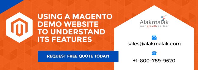 Using a Magento Demo Website to Understand its Features