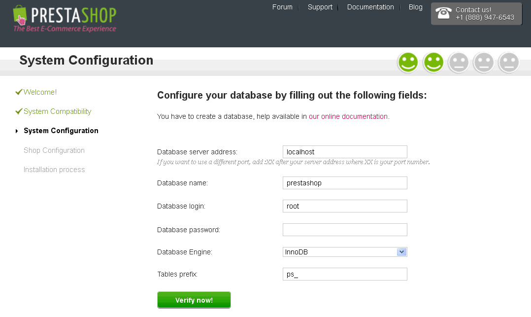 Configure Database Connection