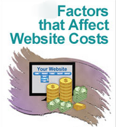 Factors affecting the cost of the website