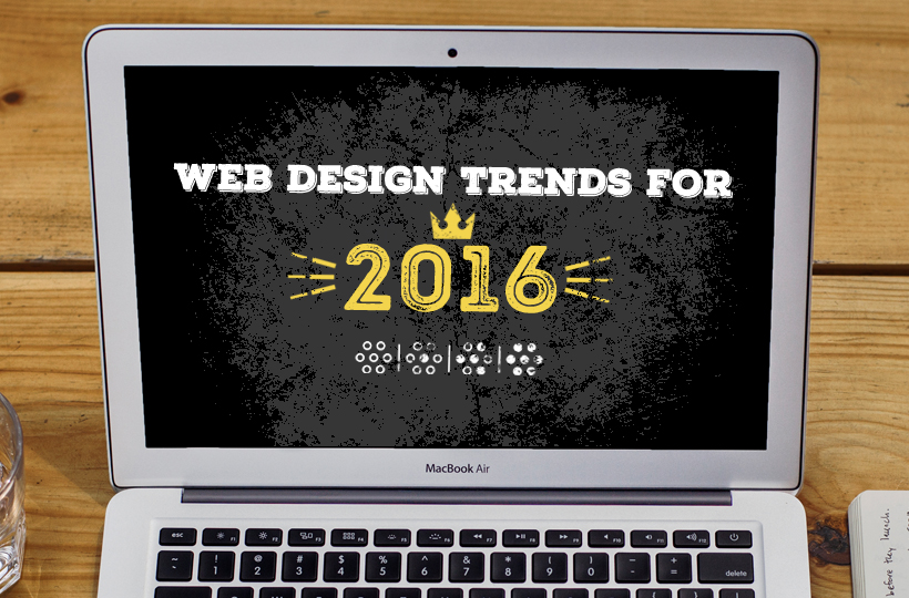 Web design trends 2016