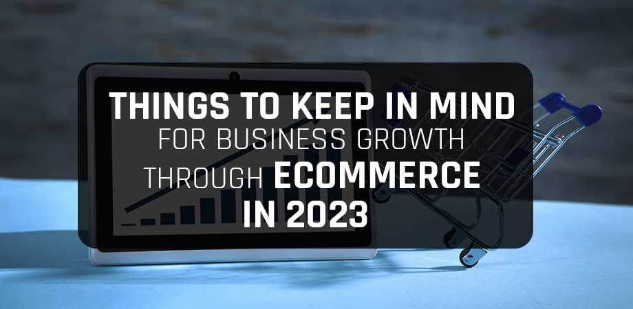 Things to keep in mind for Business Growth through E-Commerce in 2023