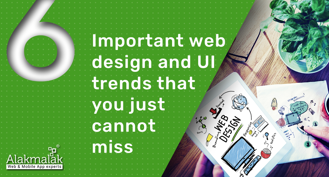 6 Web design and UI trends in 2021