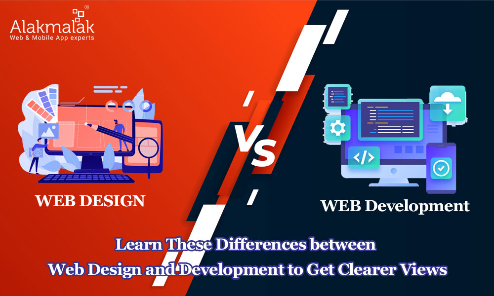 Differences between Web Design and Development