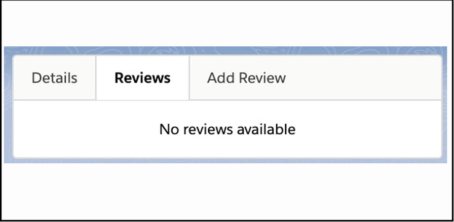 No reviews are available for a product, means there is a lack of social proof.