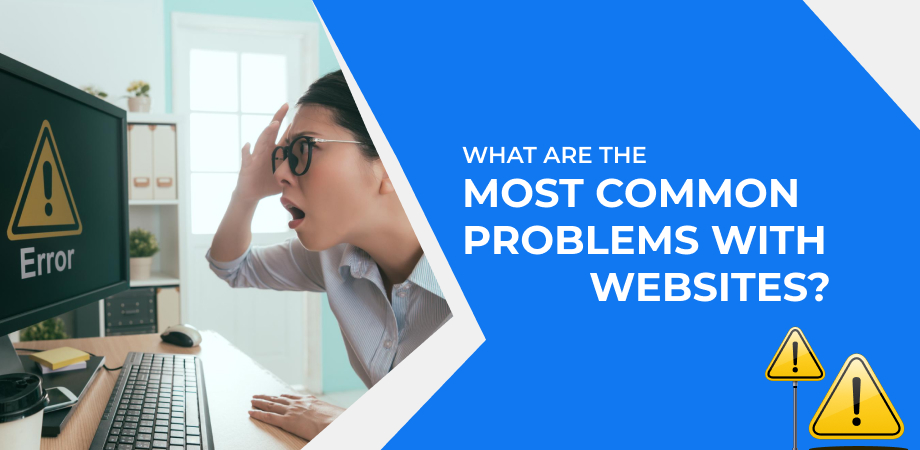 common problems with websites