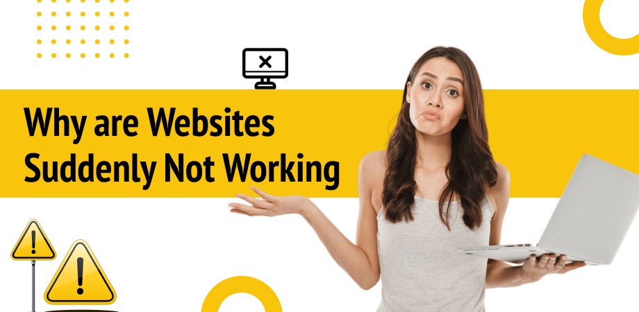 Why website suddenly stops working