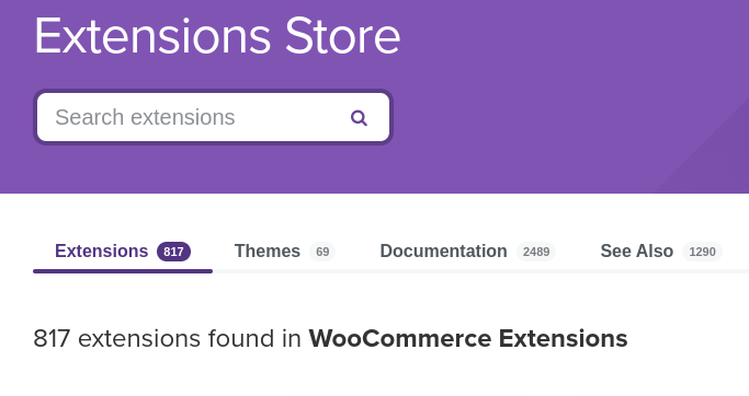 WooCommerce offers many plugins and extensions to optimize the website