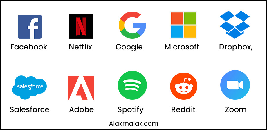 Big Brands using JavaScript like Netflix, Google, Microsoft, Reddit, Spotify etc.