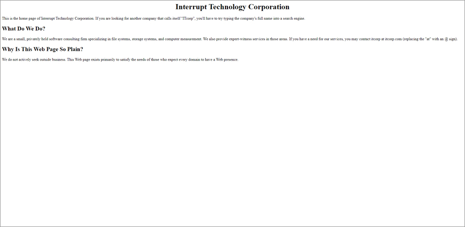 Interrupt Tech Corp.