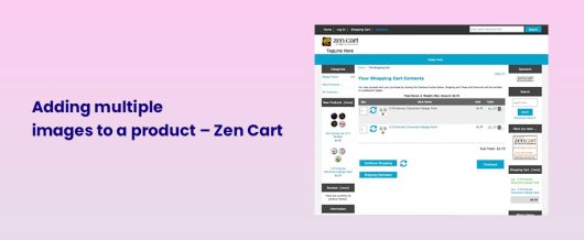 Adding multiple images to a product – Zen Cart