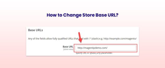 How to Change Store Base URL?