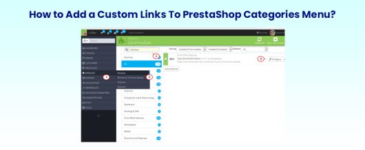 How to Add a Custom Links To PrestaShop Categories Menu?