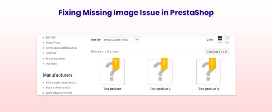 Fixing Missing Image Issue in PrestaShop