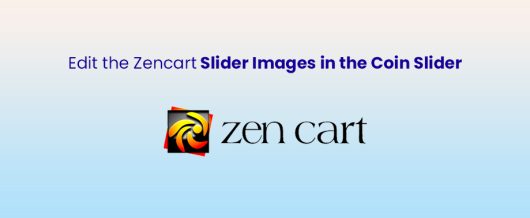 Edit the Zencart Slider Images in the Coin Slider