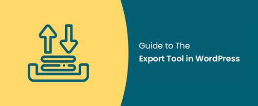 Guide to the export tool in WordPress
