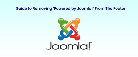 Guide to removing ‘Powered by Joomla!’ from the footer