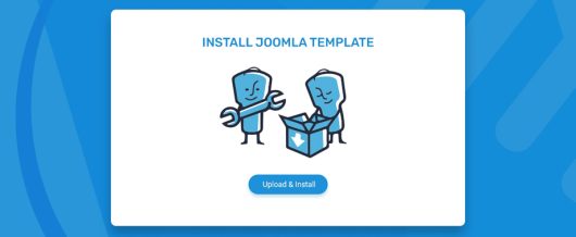 Installing a theme in Joomla