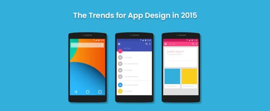 The trends for App design in 2015