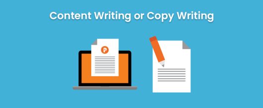 Content writing or Copy writing