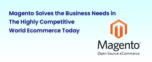 Magento solves the business needs in the highly competitive world ecommerce today