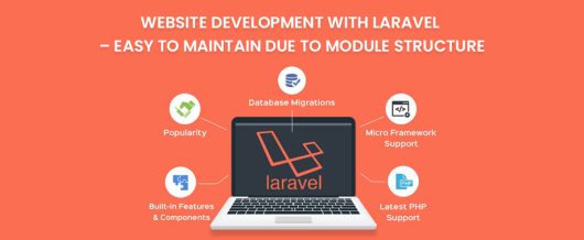 Website development with Laravel – Easy to maintain due to module structure