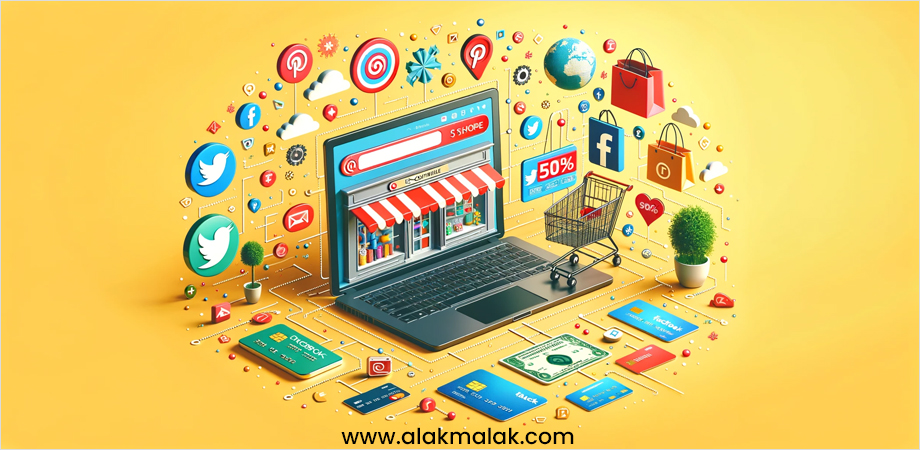 Social media integrated with an eCommerce website