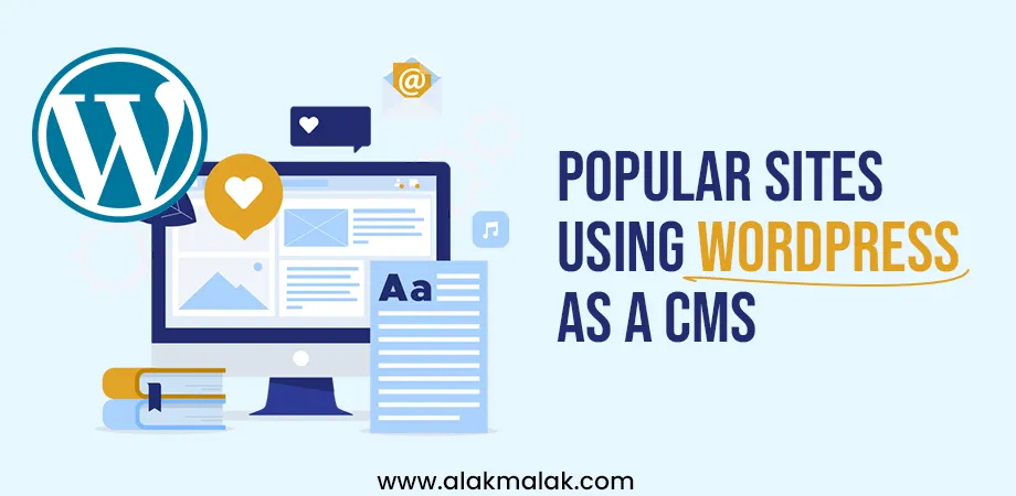 Popular Websites using WordPress as a CMS