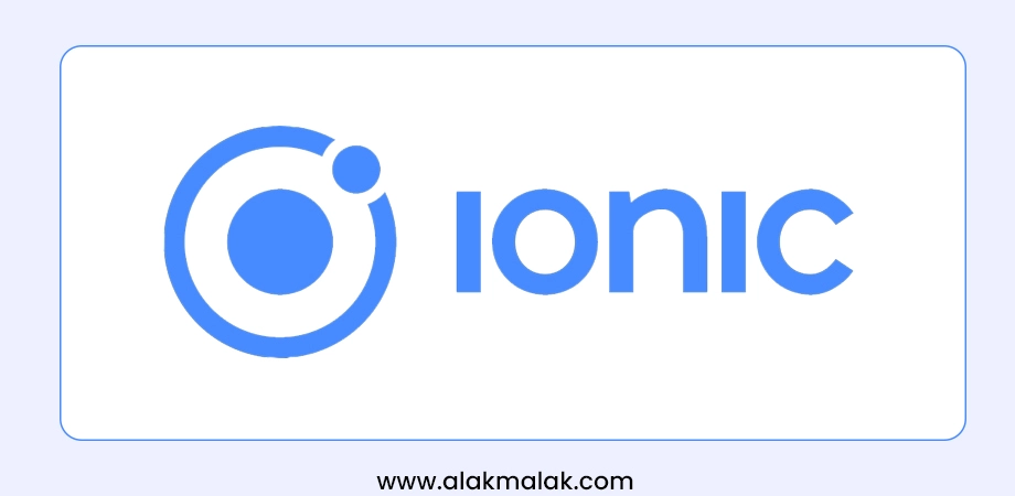 Ionic Logo, one of the most popular Angular JS framework