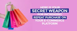 Here is your secret weapon for increasing repeat purchase on your e-commerce platform