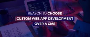 Reason to choose custom web app development over a CMS