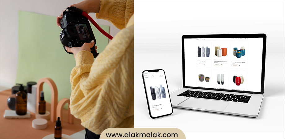 High-quality images on an eCommerce website optimized for desktop as well as mobile device.
