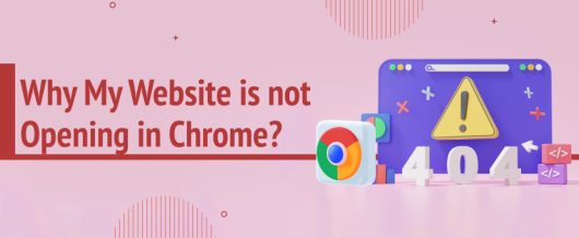Why my website is not opening in chrome?