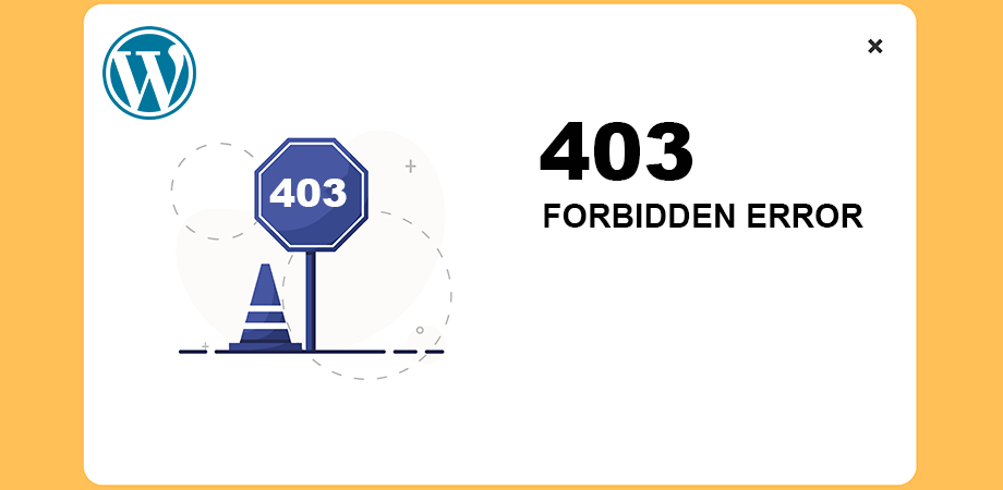 403 Forbidden Error - WordPress issues