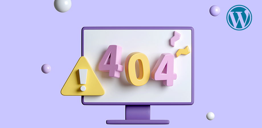 404 Error - Page Not Found