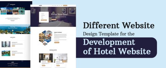 Different Website Design Template For The Development of Hotel Website