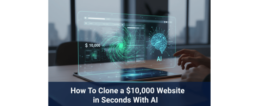 How To Clone a $10,000 Website in Seconds With AI